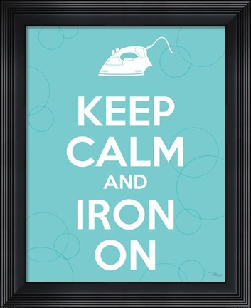 Framed Laundry On II Print