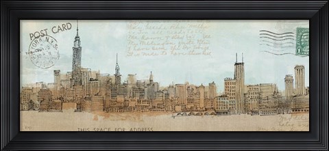 Framed Cities III - New York Print