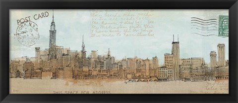 Framed Cities III - New York Print