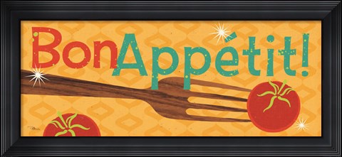Framed Kitchen It! IX Print
