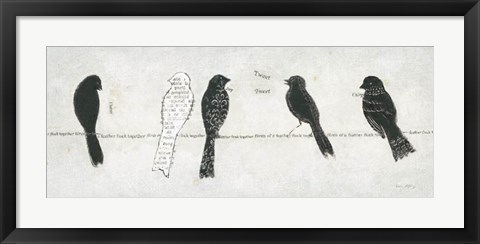 Framed Catching Up II Print