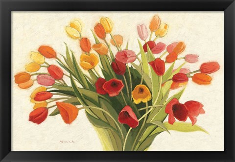 Framed Spring Tulips Print