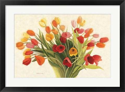 Framed Spring Tulips Print