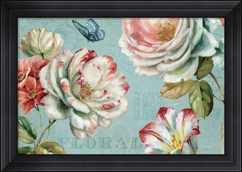 Framed Spring Romance III Print