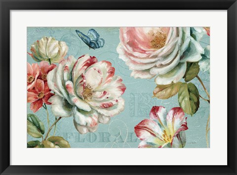 Framed Spring Romance III Print