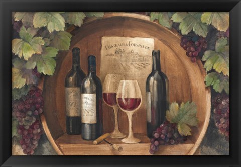 Framed At the Winery Print