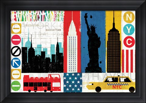 Framed New York City Experience Print