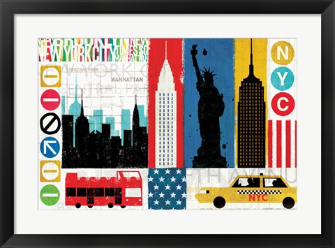 Framed New York City Experience Print