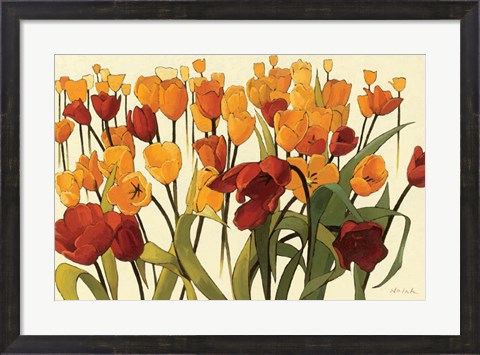 Framed Tulipomania Print