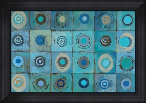 Framed Underwater Mosaic Print