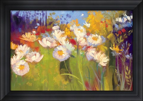 Framed Contemporary Meadow Print