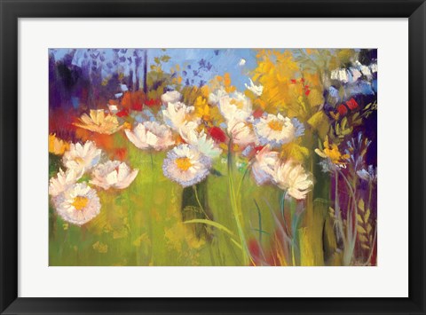 Framed Contemporary Meadow Print