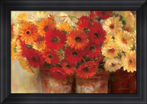 Framed Chelsea Gerberas Print