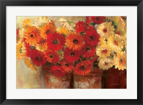 Framed Chelsea Gerberas Print