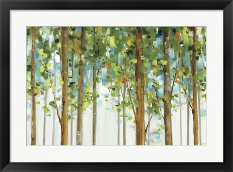 Framed Forest Study I Crop Print