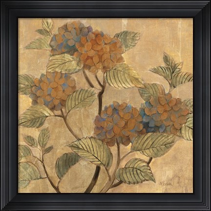 Framed Golden Hydrangea Print