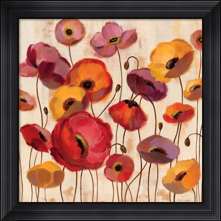 Framed Sunrise Anemones Print
