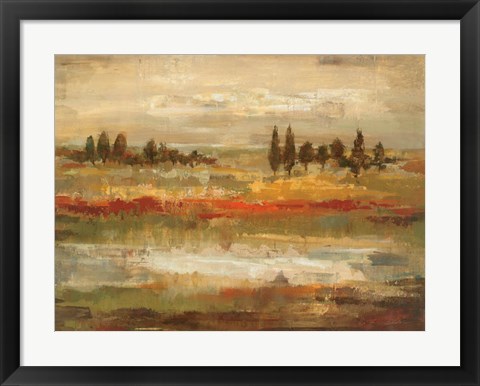 Framed Summer Fields Print