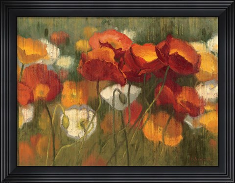 Framed Power of Red II Print