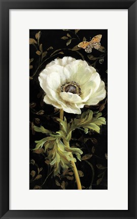Framed Jardin Paris Florals I Print