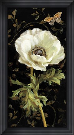 Framed Jardin Paris Florals I Print