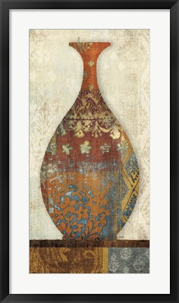 Framed Indian Vessels II Print