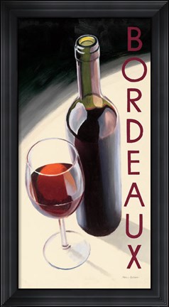 Framed Bordeaux Print