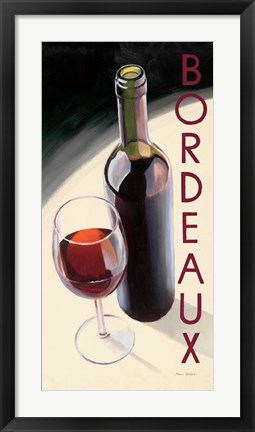 Framed Bordeaux Print