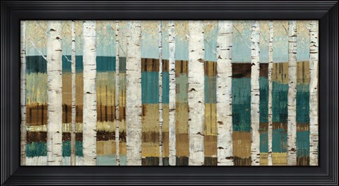 Framed Shimmering Valley Print
