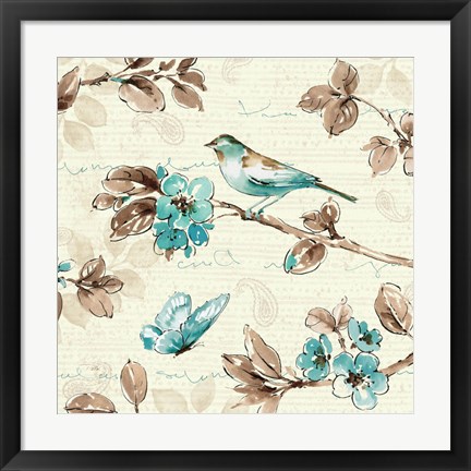 Framed Wing Prints IV Print