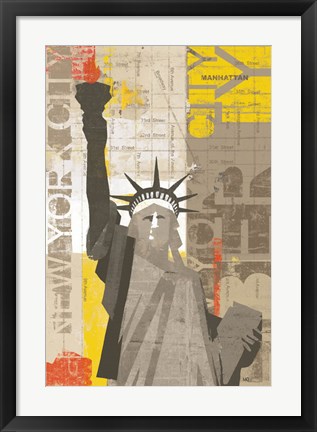 Framed Liberty Print