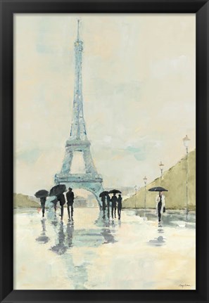 Framed April in Paris Print