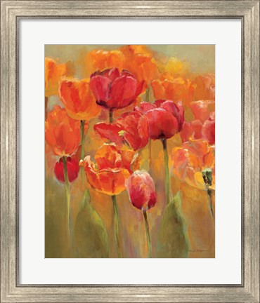 Framed Tulips in the Midst I Print