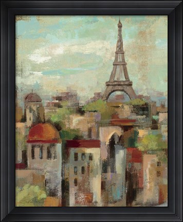 Framed Spring in Paris II Print