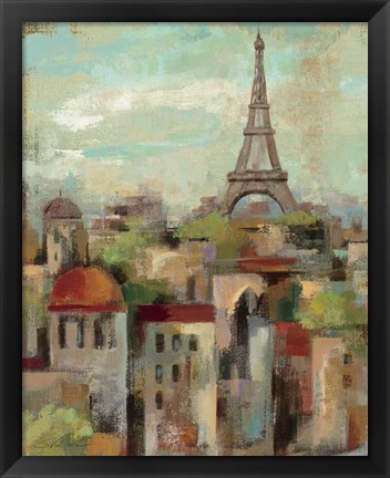 Framed Spring in Paris II Print