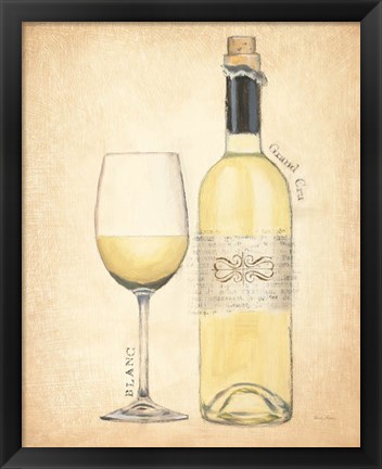 Framed Grand Cru Blanc Print