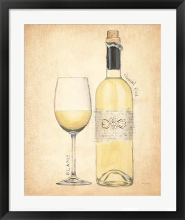 Framed Grand Cru Blanc Print