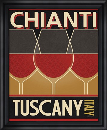Framed Chianti Print