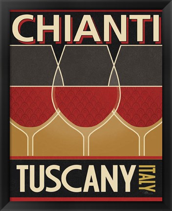 Framed Chianti Print