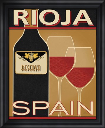 Framed Rioja Print