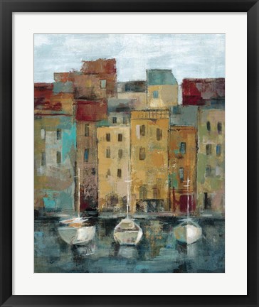 Framed Old Town Port II Print