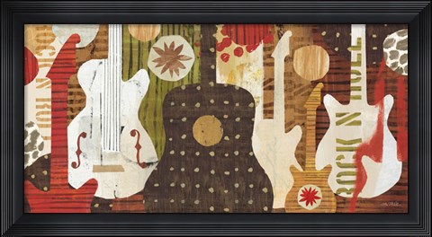 Framed Rock and Roll Fantasy Print