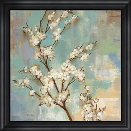 Framed Kyoto Blossoms II Print