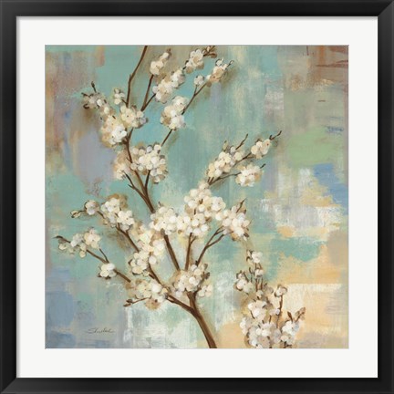 Framed Kyoto Blossoms II Print