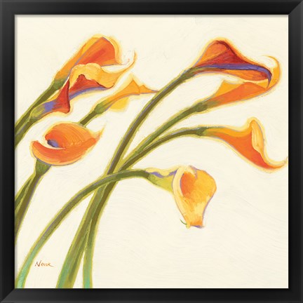 Framed Callas in the Wind I Print