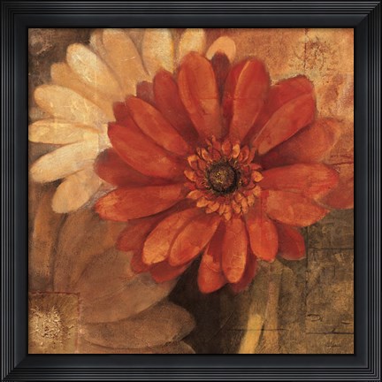 Framed Bold Gerberas III Print