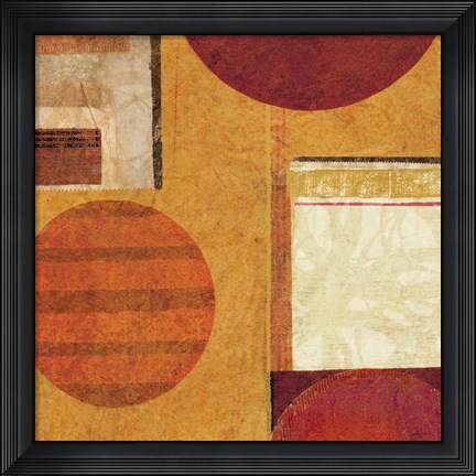 Framed Geo Tea II Print