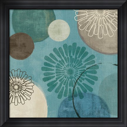 Framed Flora Mood II Print