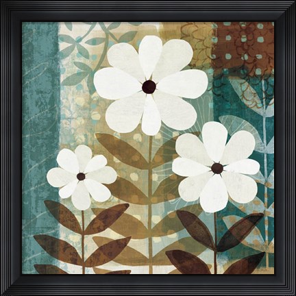 Framed Floral Dream II Wag Print