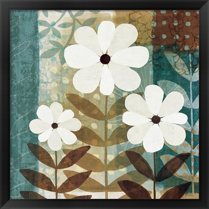 Framed Floral Dream II Wag Print